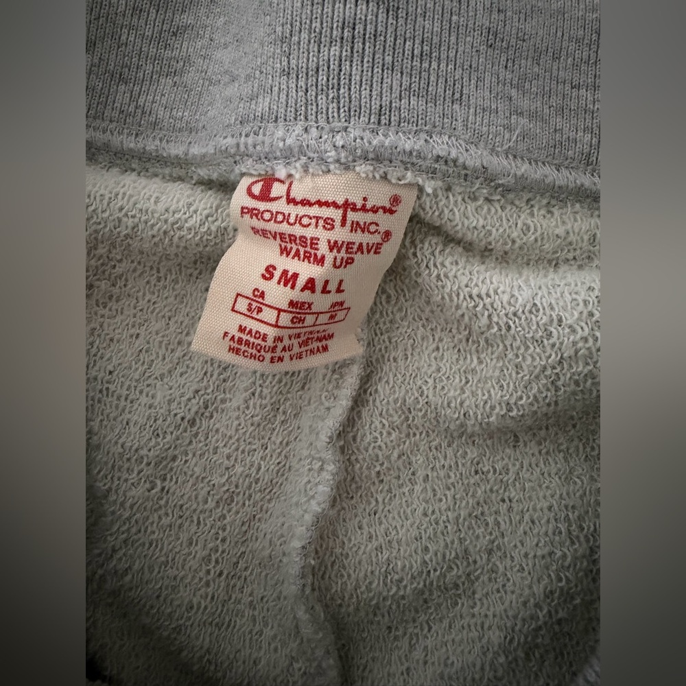 Champion Reverse Weave Sweats Gray Womens Small - Picture 11 of 12